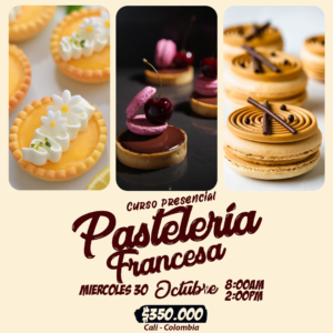 PASTELERÍA-FRANCESA-Oct-Curso-Clases-Cali-SAMACADEMIA