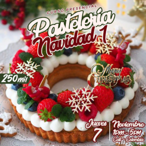 PASTELERÍA-DE-NAVIDAD 1 Curso Clases Cali SAM