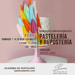 Seminario Emprendimiento Pastelería y Repostería.