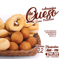 Amasijos de Queso y Natilla – Curso Presencial