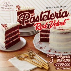 Pastelería Red Velvet – Curso Presencial