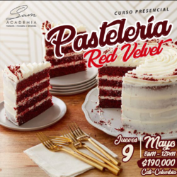 Pastelería Red Velvet – Curso Presencial