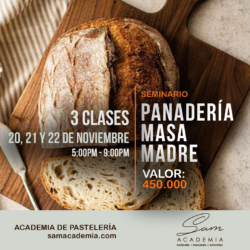 Seminario Panadería Artesanal Masa Madre – Presencial