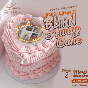BURN-AWAY-CAKE-Marzo-Curso-Clases-Cali-Sam