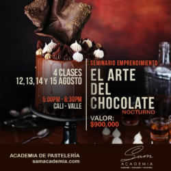 Seminario Emprendimiento El Arte del Chocolate – Curso Presencial