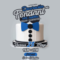 Decoración con Fondant 100% Práctico – Curso Presencial