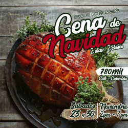 Cena Navideña (2 días) – Curso Presencial