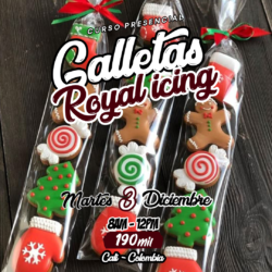 Galletas Royal Icing Navidad – Curso Presencial