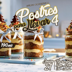 Postres para llevar 4 – Curso Presencial