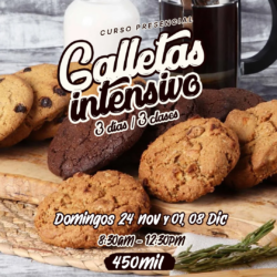 Intensivo de Galletas – Curso Presencial