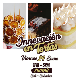 INNOVACIÓN-EN-TORTAS-Enero Curso Clases Cali SAM