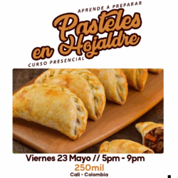 Pasteles en Hojaldre – Curso Presencial