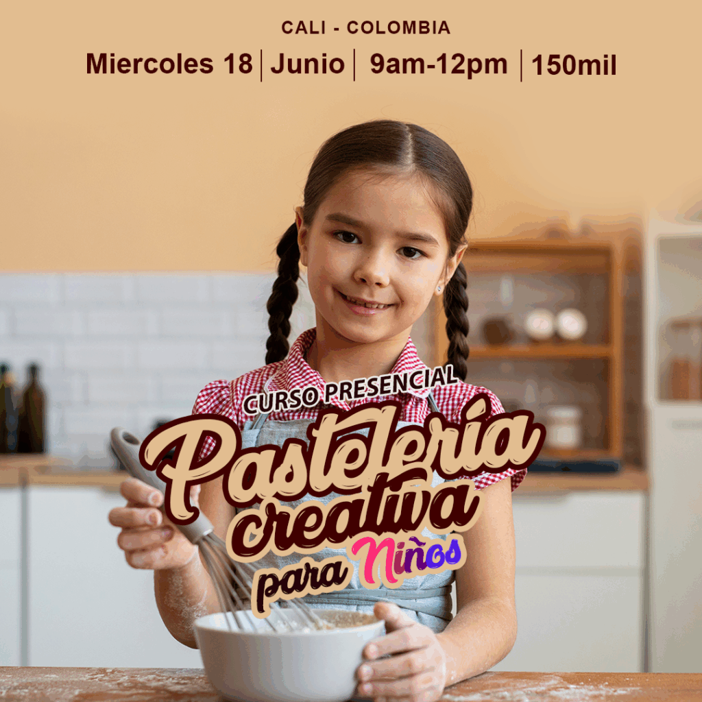 PASTELERÍA-CREATIVA-PARA-NIÑOS-2-Junio-Curso-Clases-Cali-SAM