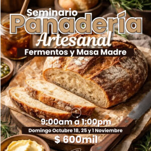 SEMINARIO DE PANADERÍA ARTESANAL CON MASA MADRE