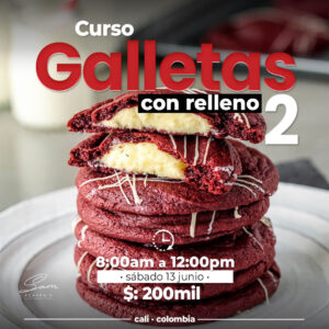 CURSO DE GALLETAS CON RELLENO II – NY COOKIES