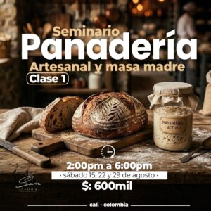 SEMINARIO DE PANADERÍA ARTESANAL CON MASA MADRE