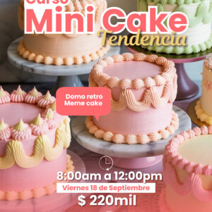 MINI CAKE TENDENCIA VERSIÓN 1