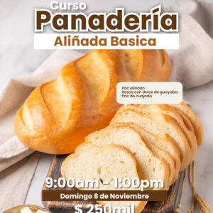 CURSO PANADERÍA ALIÑADA BASICO