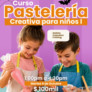 CURSO PASTELERÍA CREATIVA PARA NIÑOS 1