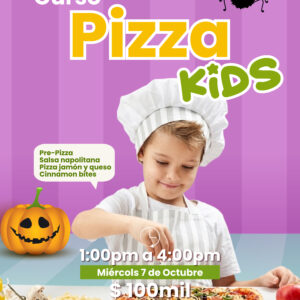 CURSO PIZZA KIDS / PIZZA PARA NIÑOS
