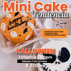 CURSO MINI CAKE TENDENCIA VERSIÓN 1 HALLOWEEN